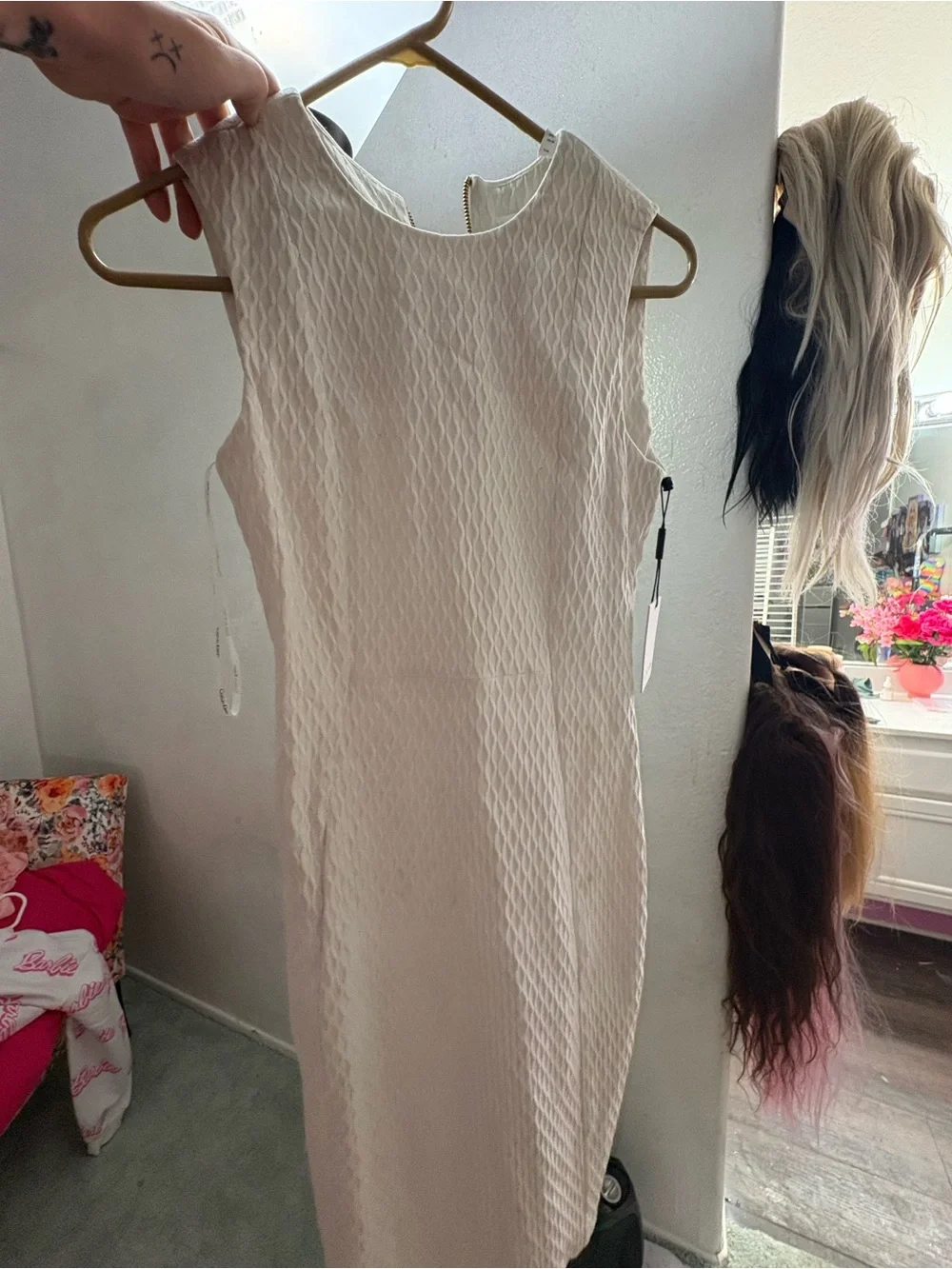 Calvin Klein White petite Dress - Picture 6 of 10